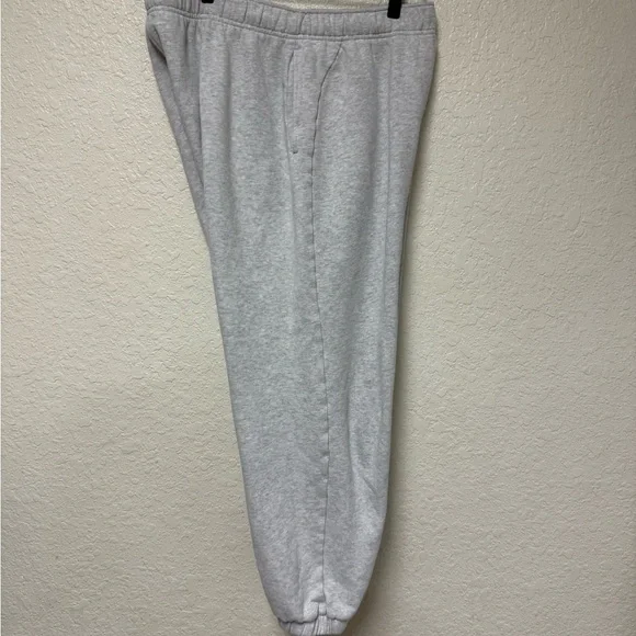 🍋 LULULEMON Gray Scuba Sweatpants with Embroidered Logo Size Large W5GI9S - Picture 10 of 16